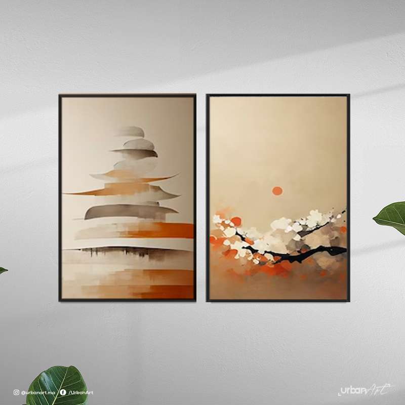 Tableau décoratif Art Japandi Wall Decor