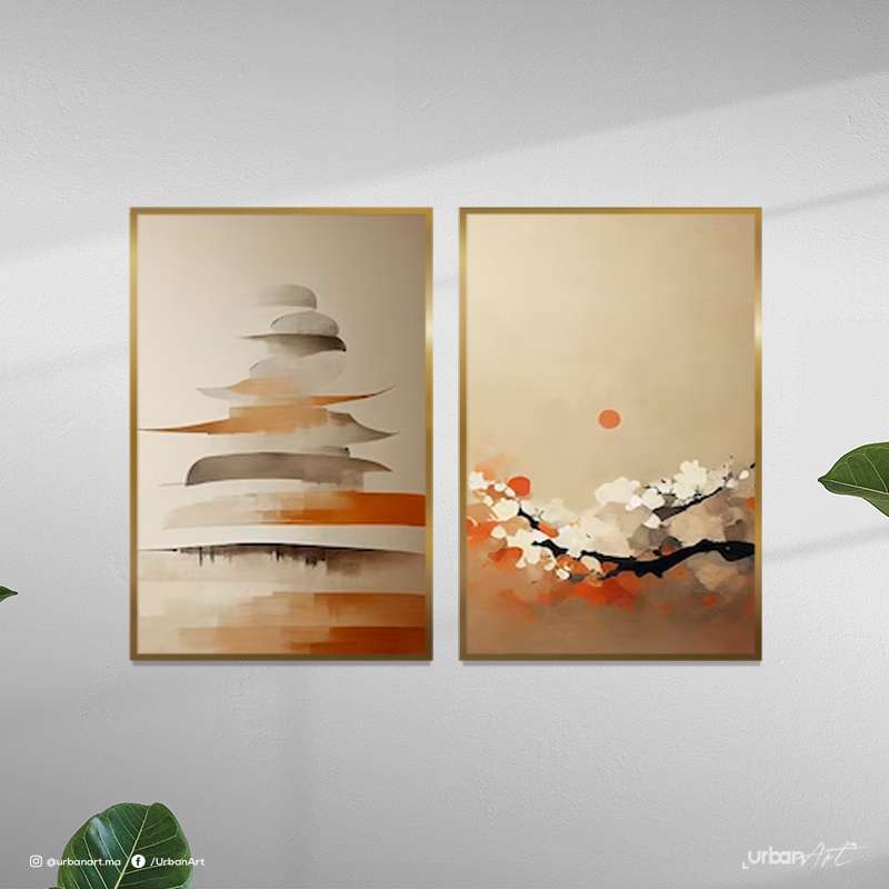 Tableau décoratif Art Japandi Wall Decor