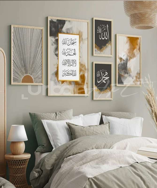Set Poster Calligraphy