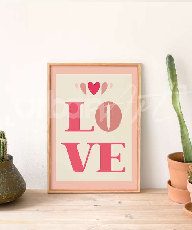 Set Poster Valentines Day