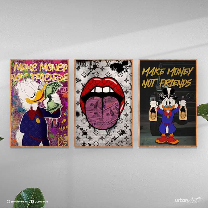 Tableau décoratif Scrooge McDuck