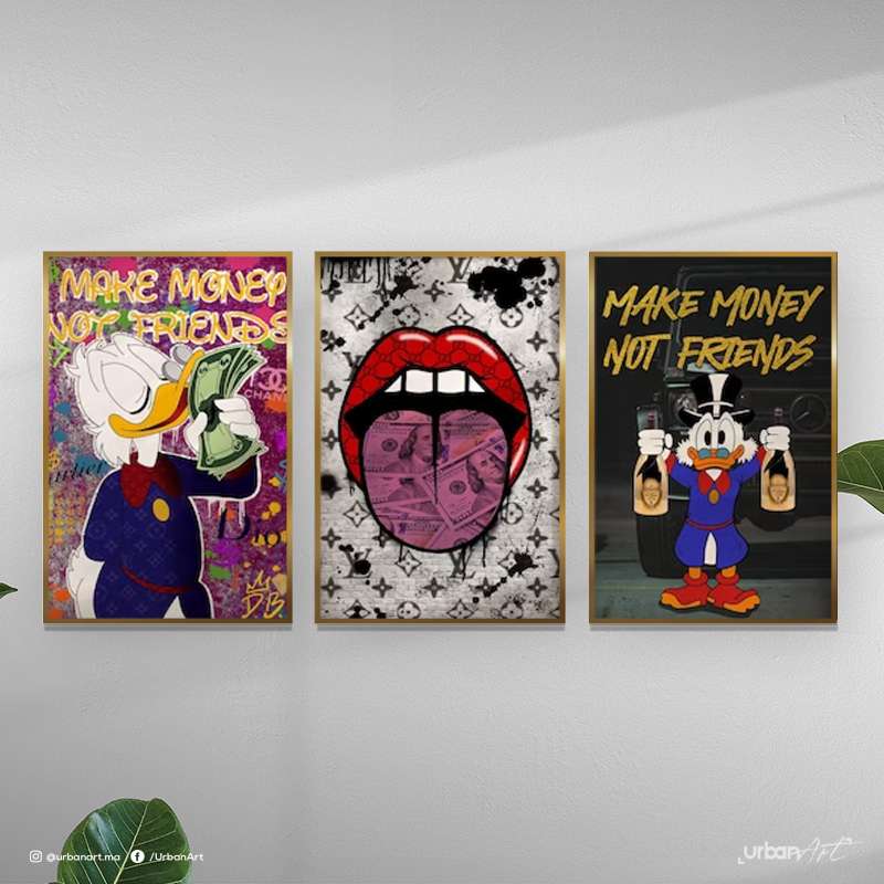 Tableau décoratif Scrooge McDuck