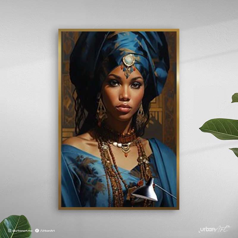 Tableau décoratif Femme d'origine africaine