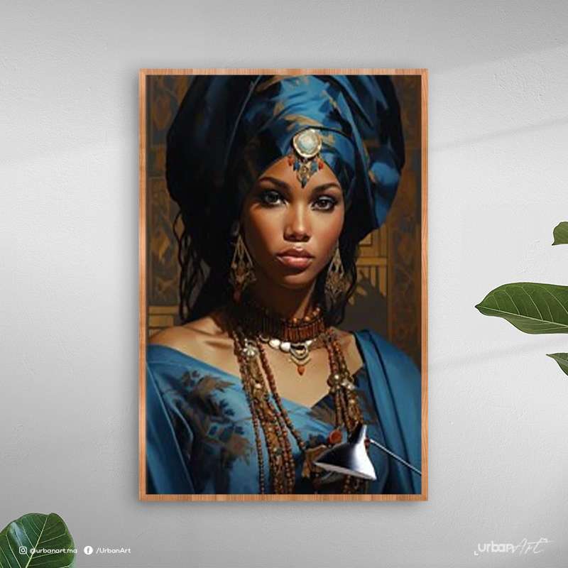 Tableau décoratif Femme d'origine africaine