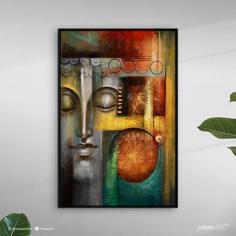 Tableau moderne Buddhism Painting