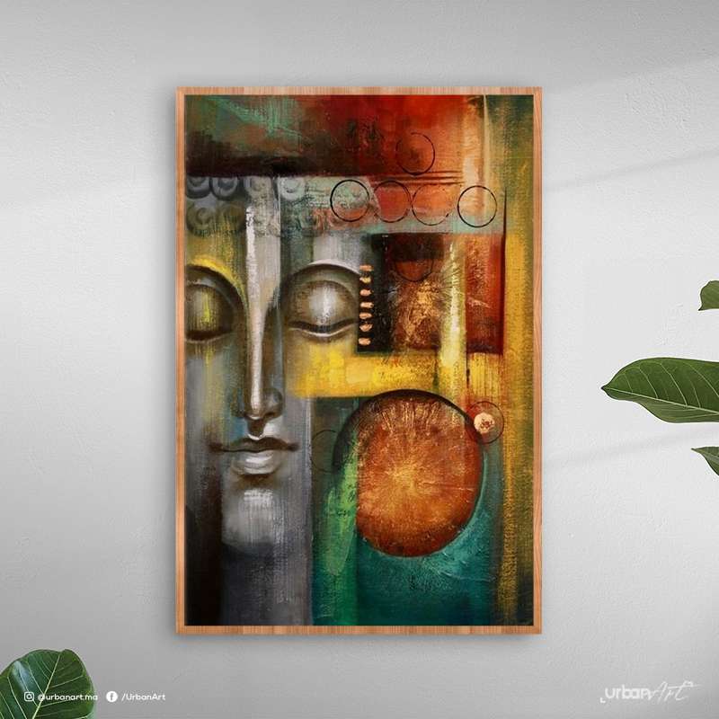 Tableau moderne Buddhism Painting