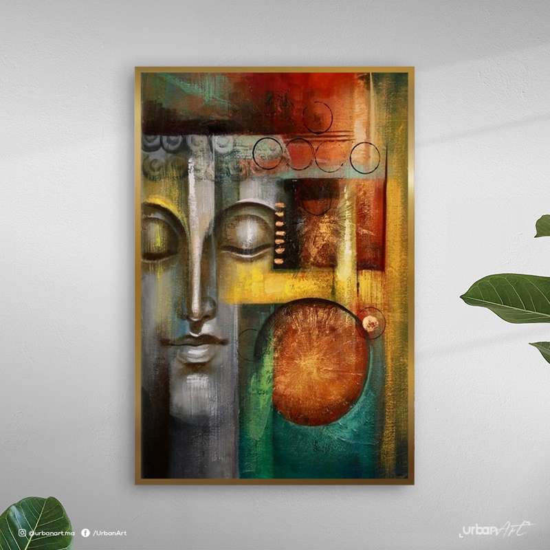 Tableau moderne Buddhism Painting