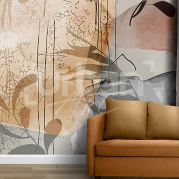 Papier peint Foglia Astratta