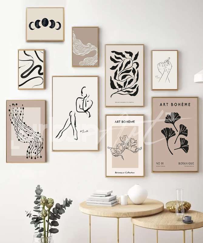 Set Poster Ensemble d’estampes