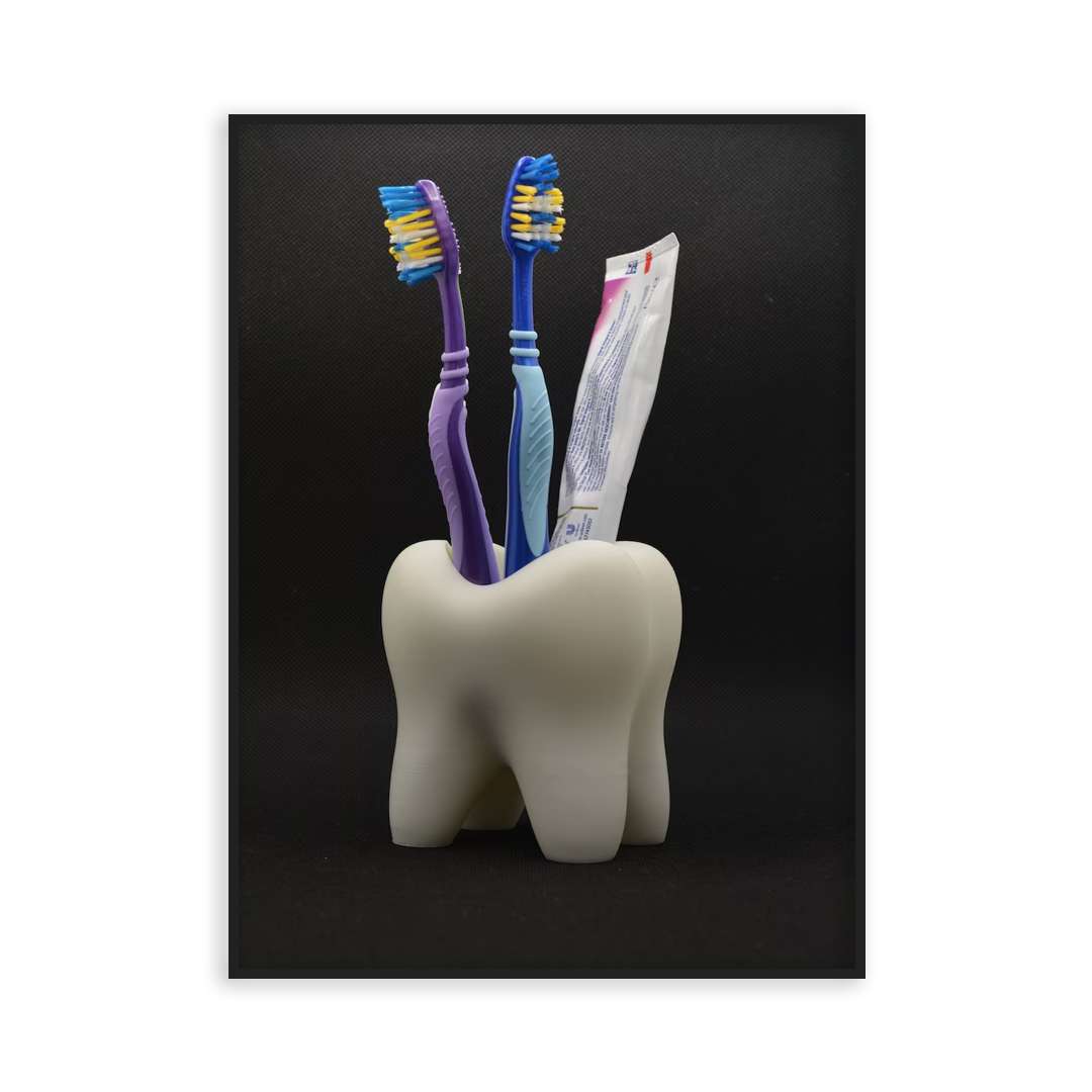 Poster Pot en forme de dent