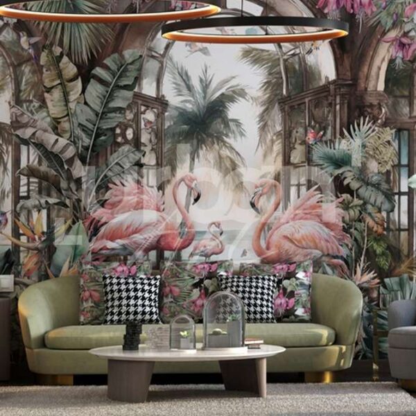 Papier peint tropical