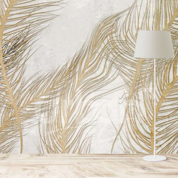 Papier peint feuilles tropicaux