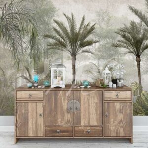 Papier peint d’arbres tropicaux