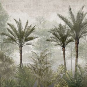 Papier peint d’arbres tropicaux