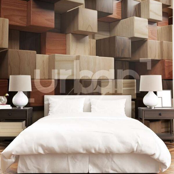 Papier peint 3D geometric