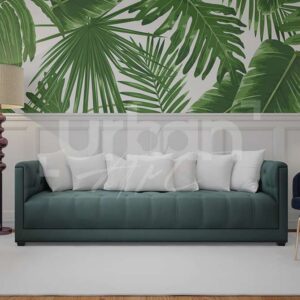 Papier peint Feuilles Exotiques
