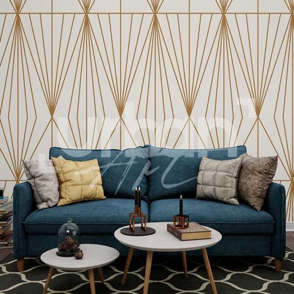 Papier peint design plat