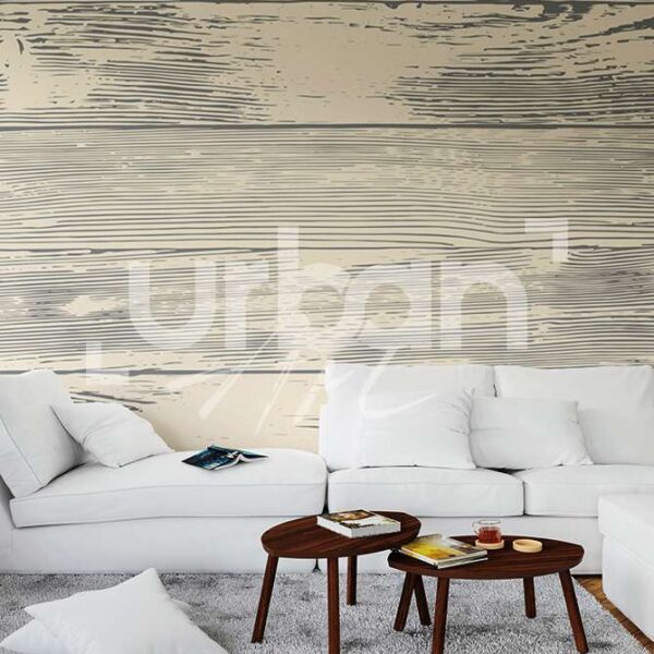 Papier peint Les planches en bois