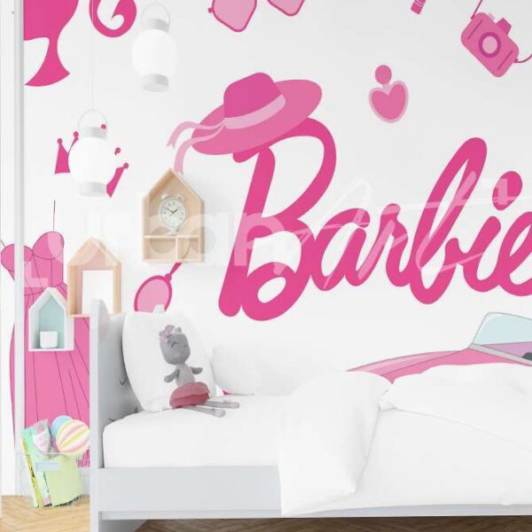Papier Peint Enfant Barbie