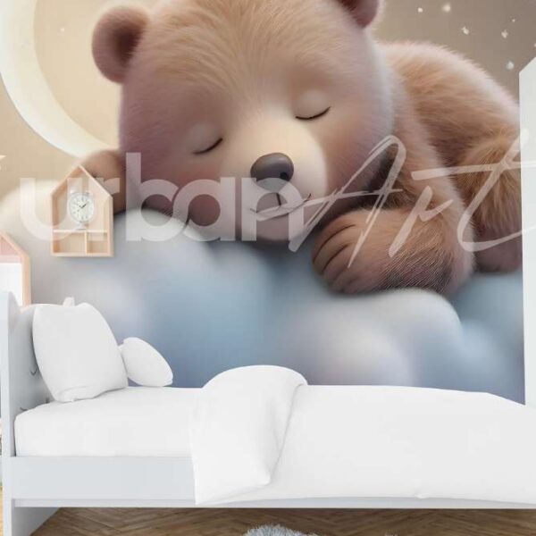 Papier Peint Enfant mignon ours