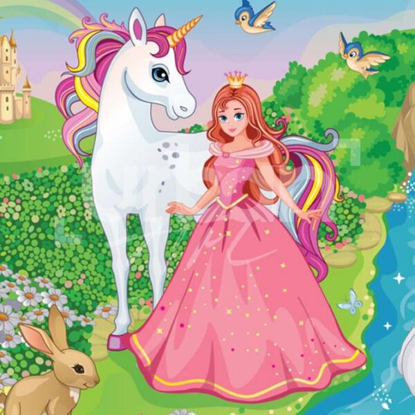 Papier peint Belle princesse