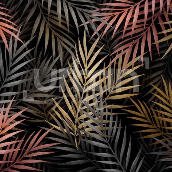 Papier peint Feuilles tropicales