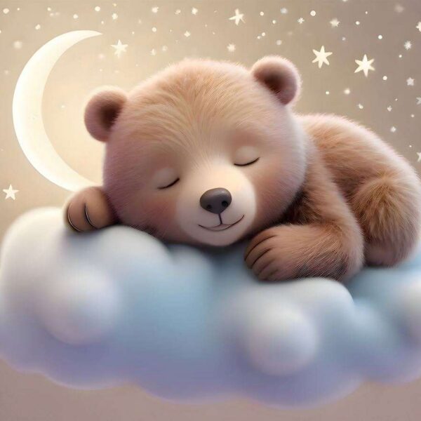 Papier Peint Enfant mignon ours