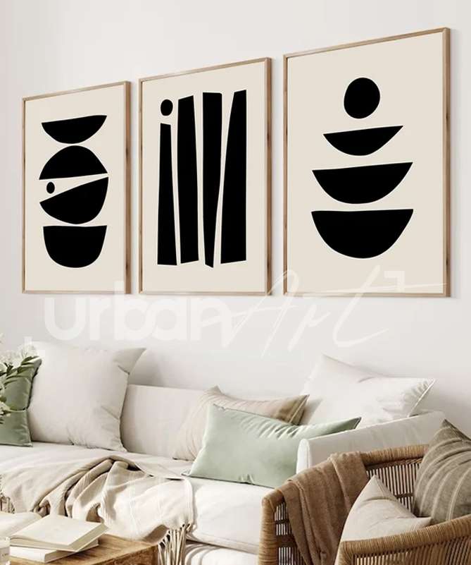 Set Poster Boho Wall Art