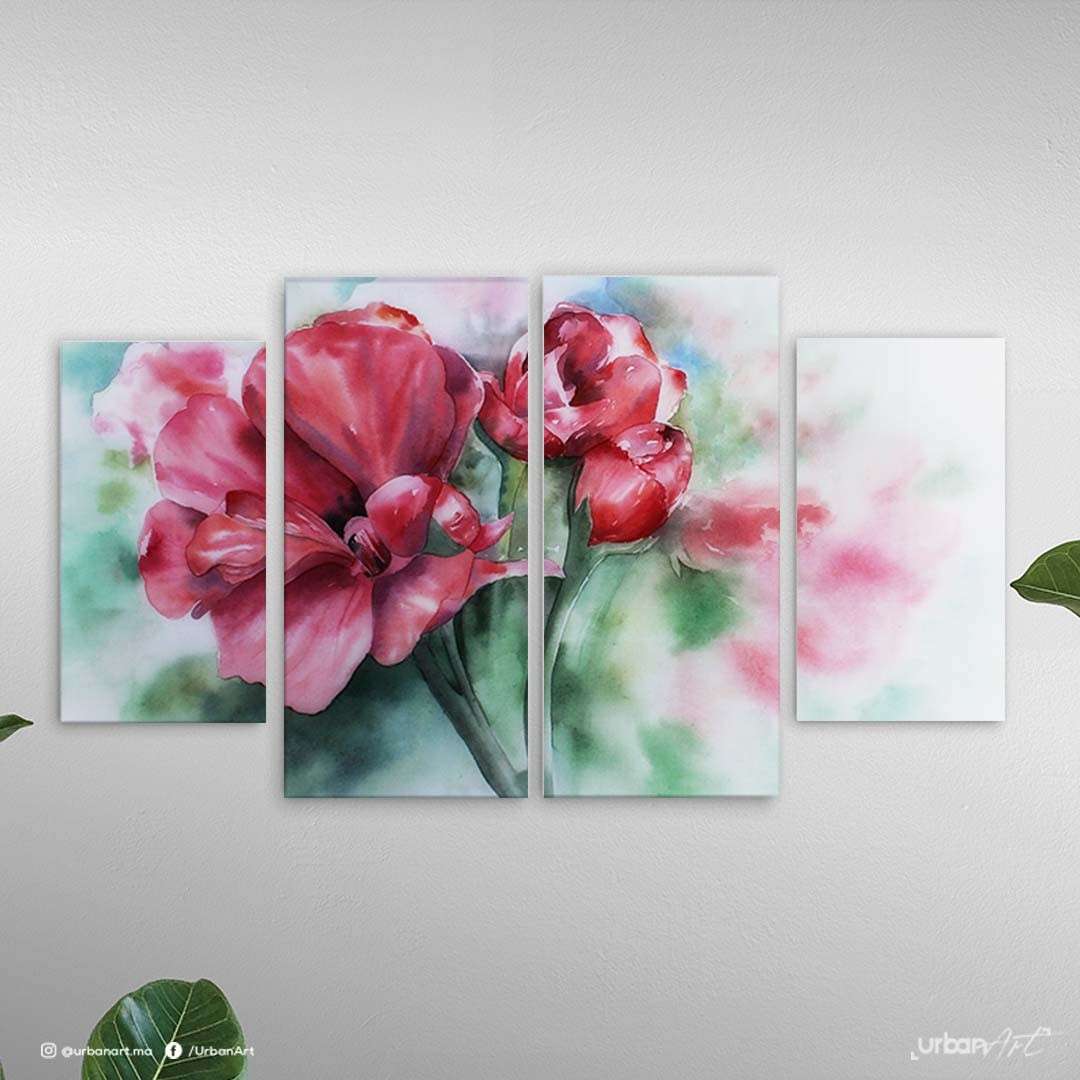 Tableau décoratif Romance Florale