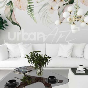 Papier peint Feuille Tropicale