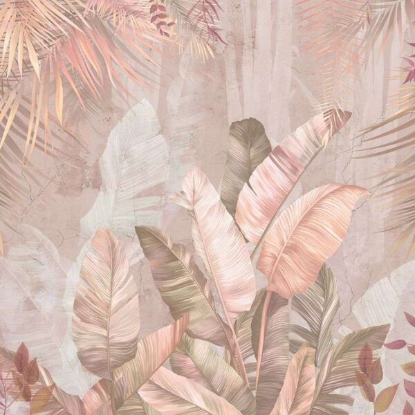 Papier Peint Bananas Leaves