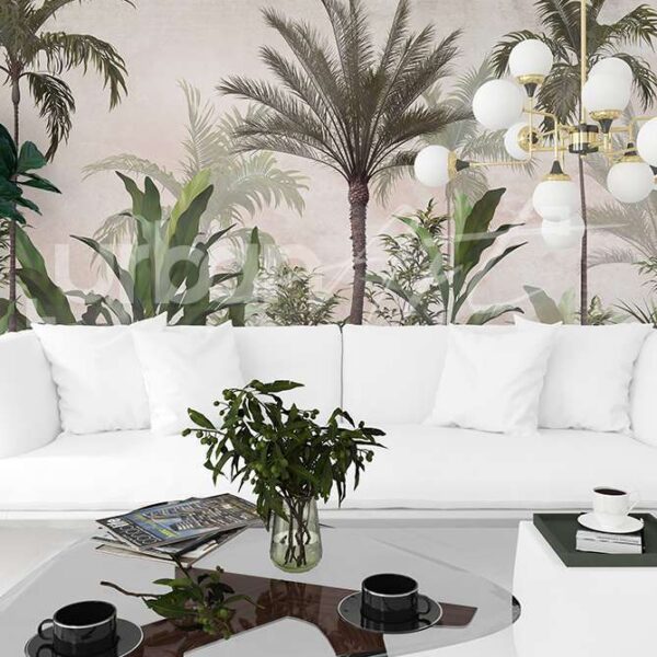 Papier peint Arbres tropicaux