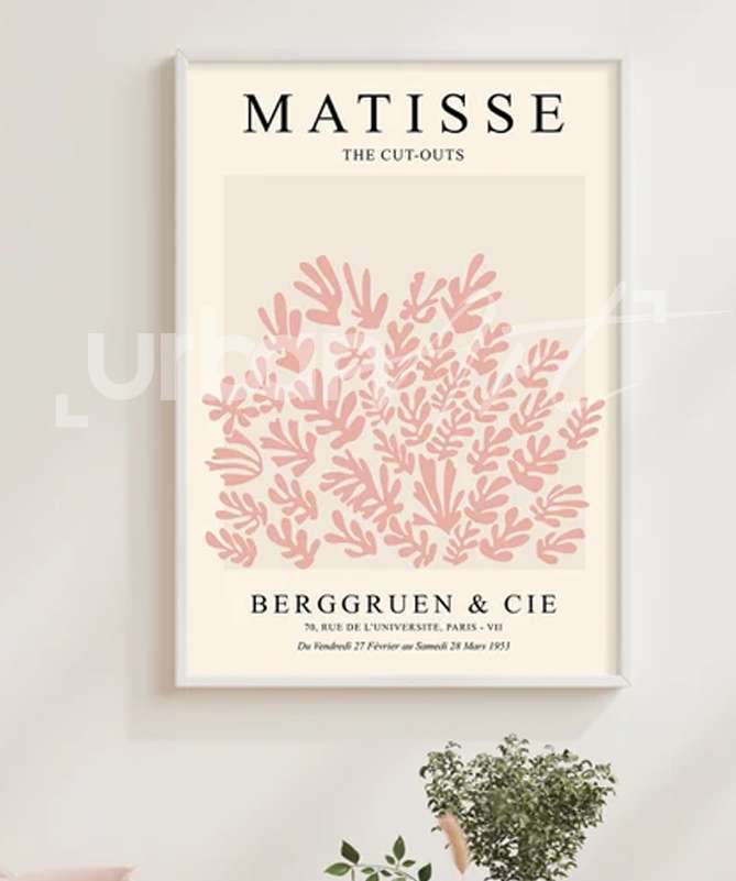 Set Poster Matisse Flower market