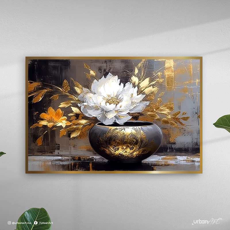 Tableau Nature Pot de Fleurs