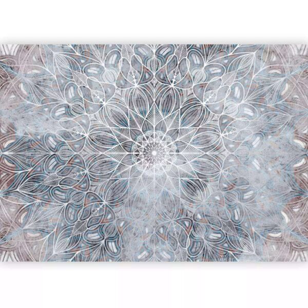 Papier peint moderne Mandala voilée