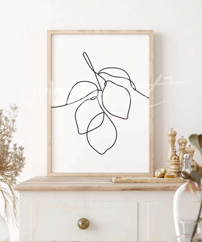 Set Poster Kitchen Wall Art