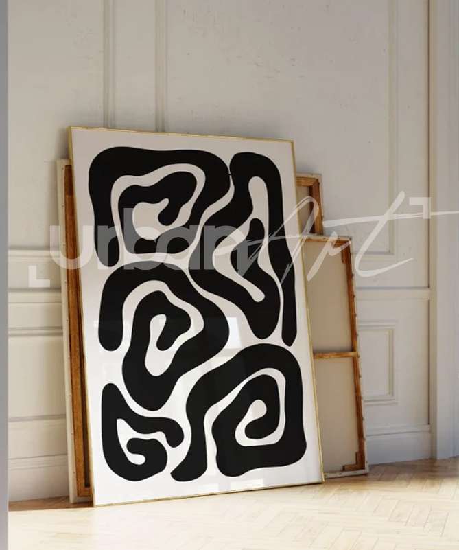 Set Poster Tirages noir Blanc