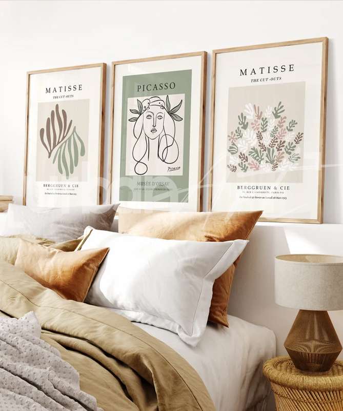 Set Poster Matisse Pastel Danois
