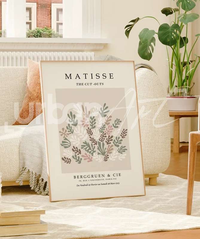 Set Poster Matisse Pastel Danois