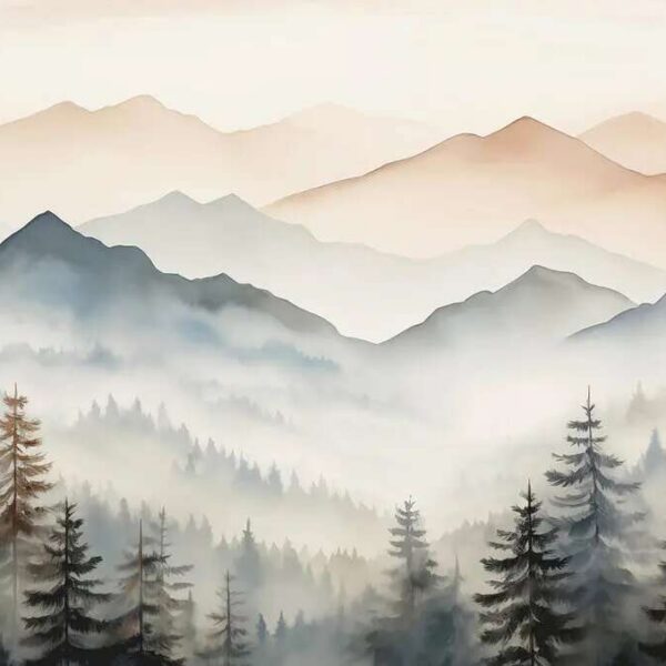 Papier Peint Nature Montagne