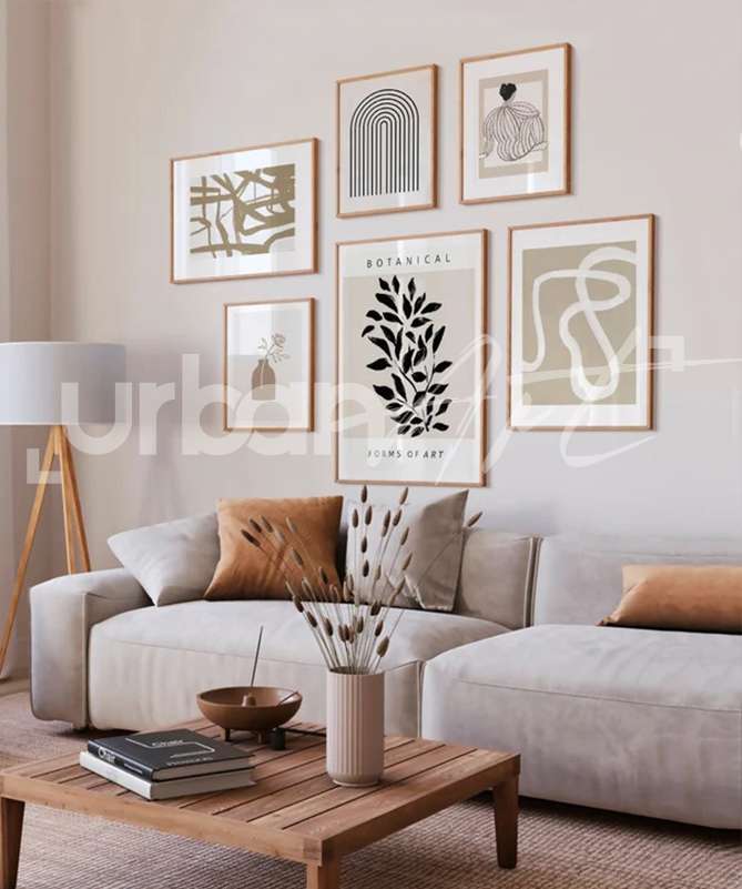 Set Poster Boho Bundle Neutre