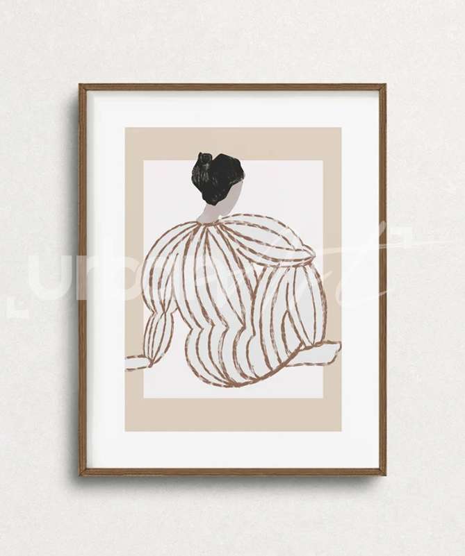 Set Poster Boho Bundle Neutre