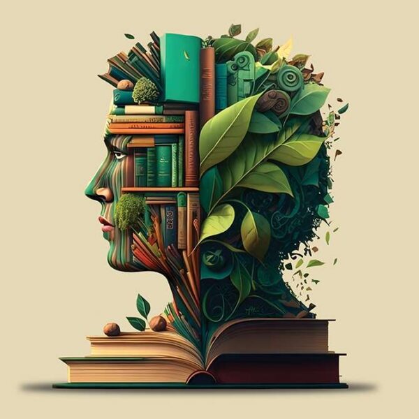 Papier peint L’arbre du visage