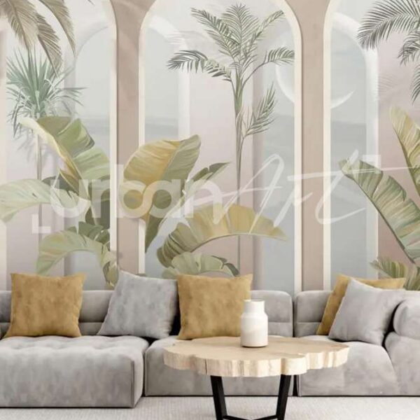 Papier Peint Murale Palmiers