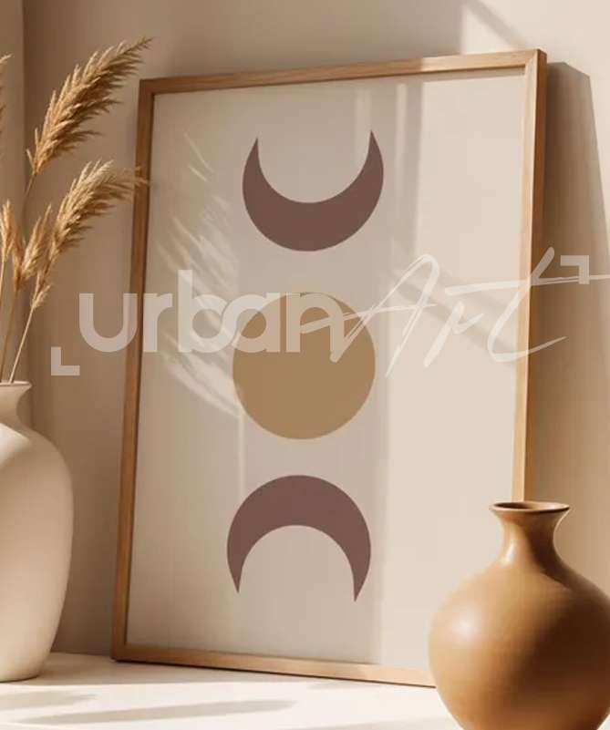 Set Poster Boho abstraites