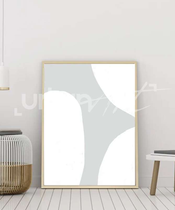 Set Poster Modern Beach