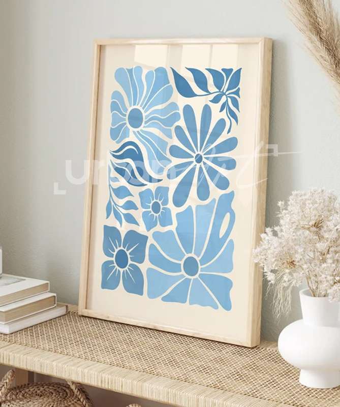 Set Poster Blue Gallery
