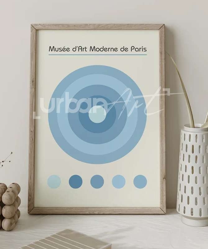 Set Poster Blue Gallery