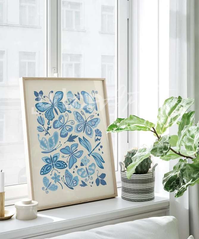 Set Poster Blue Gallery
