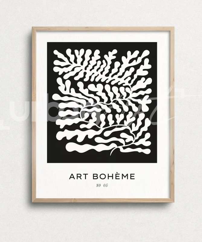 Set Poster Boho Abstract